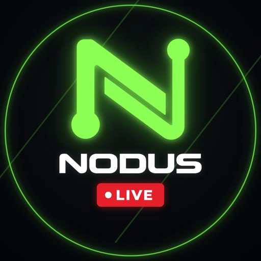 Logo del canale Nodus Streaming Service con badge LIVE